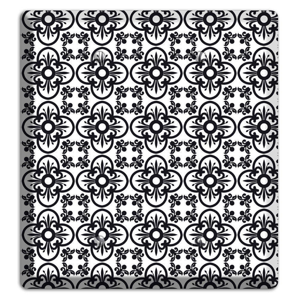 Moroccan 1 2 Blank Wallplate