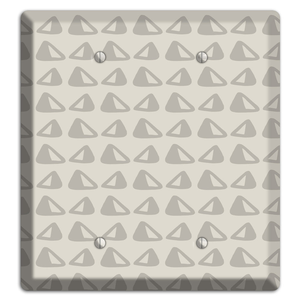 Simple Scandanavian Style NN 2 Blank Wallplate