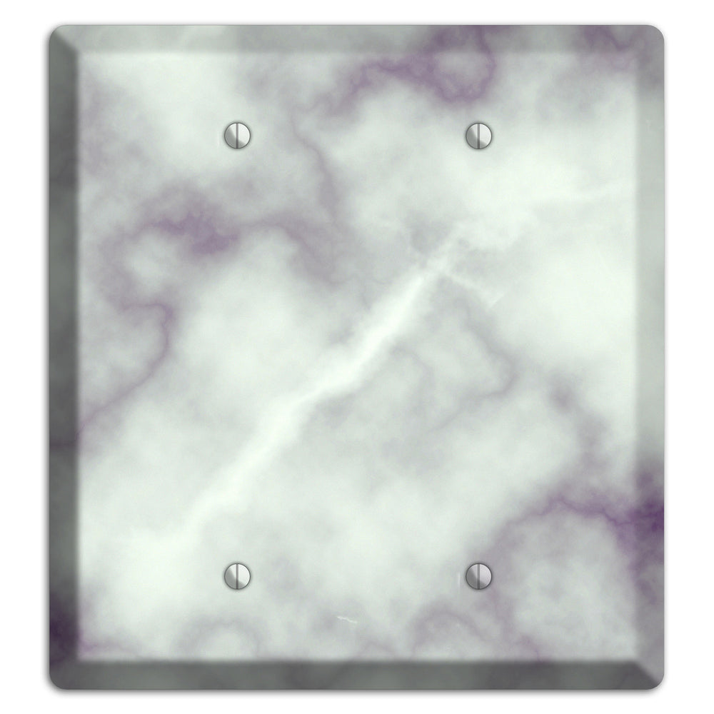 Gray Nurse Marble 2 Blank Wallplate