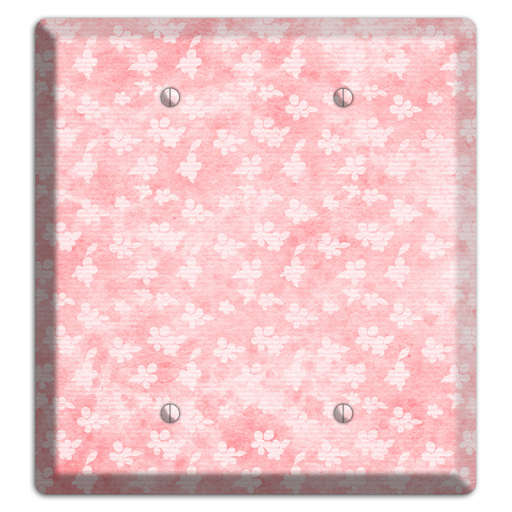 Abbey Soft Coral 2 Blank Wallplate
