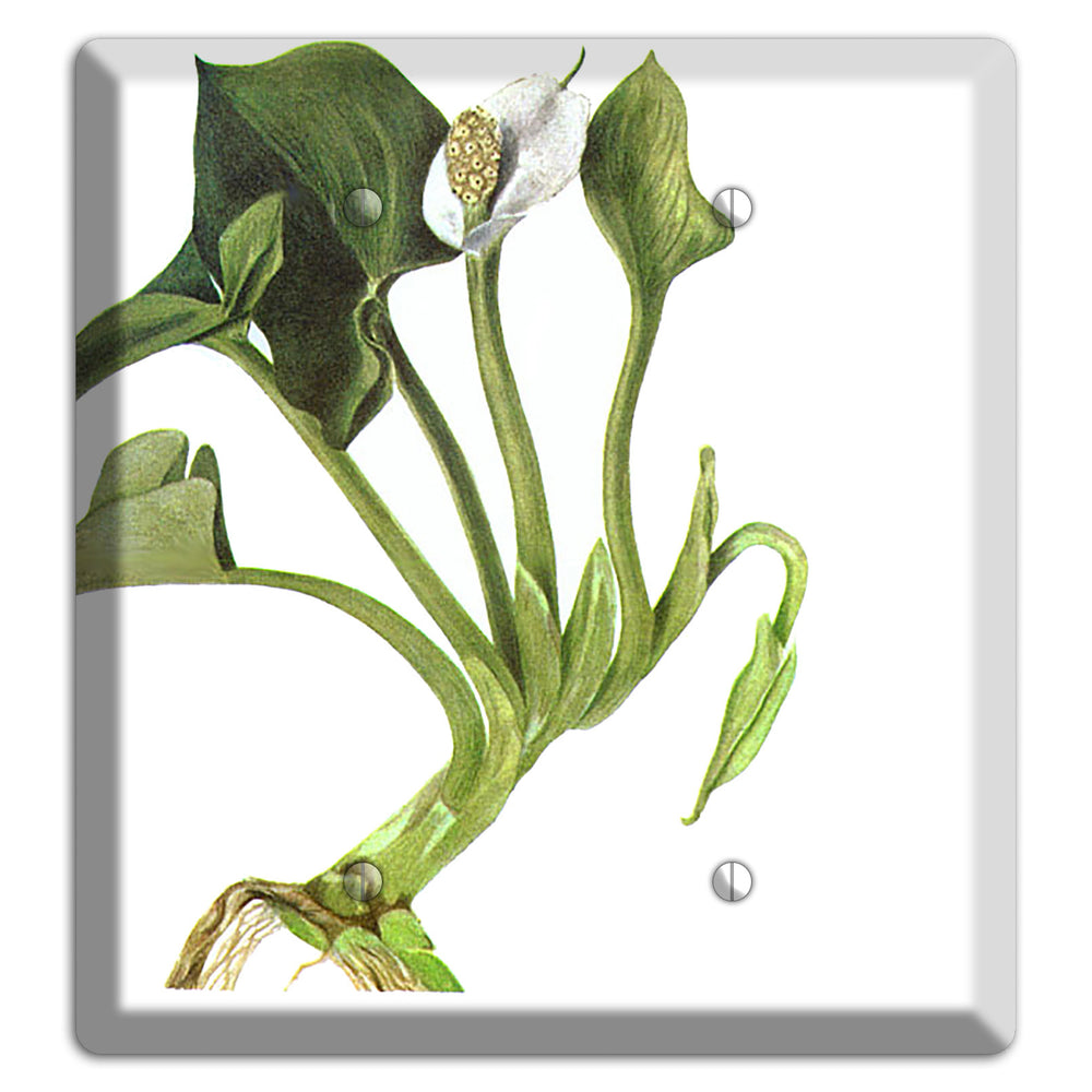 Calla Palustrie 2 Blank Wallplate