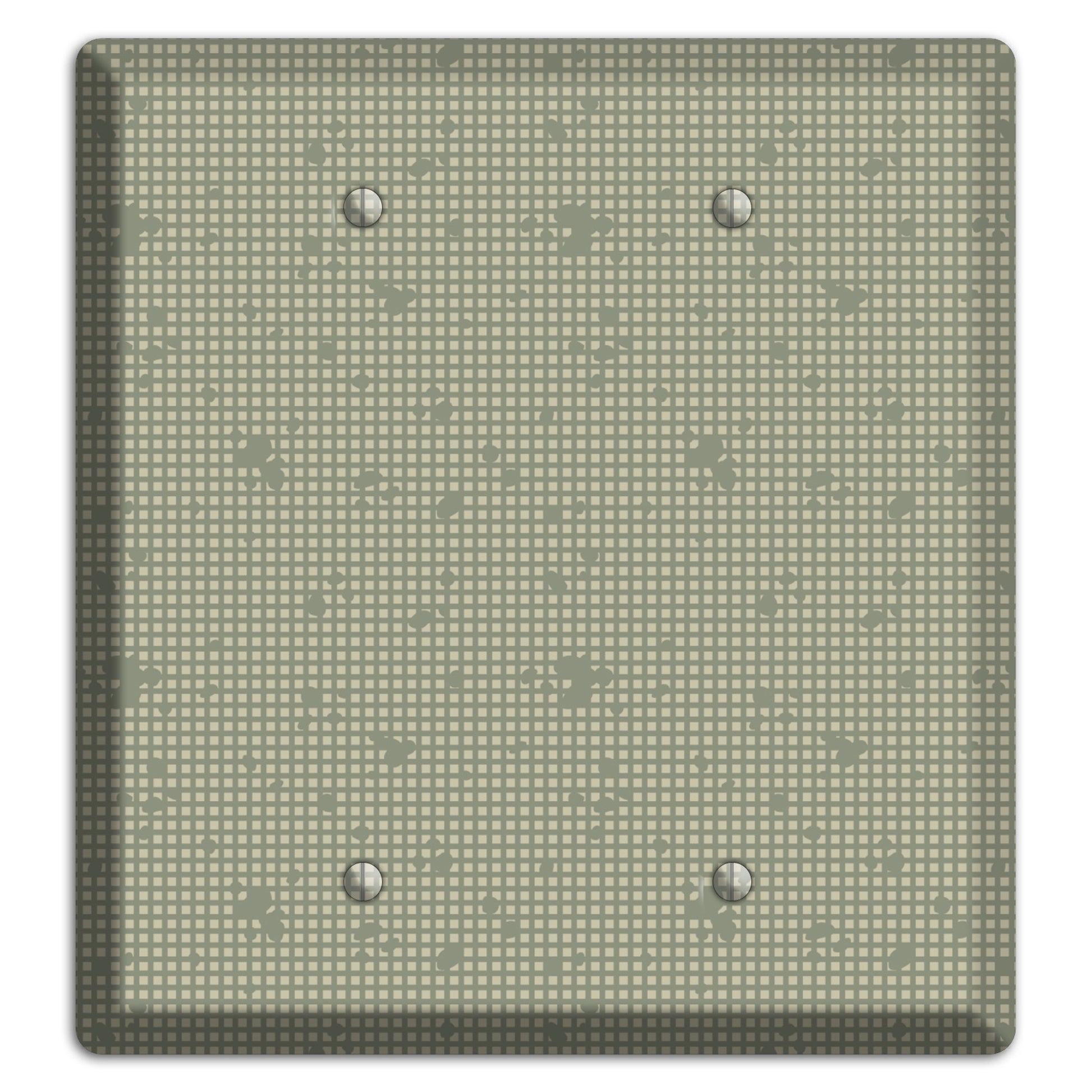 Night Desert Camo 2 Blank Wallplate