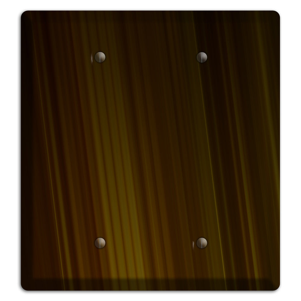Brown Ray of Light 2 Blank Wallplate