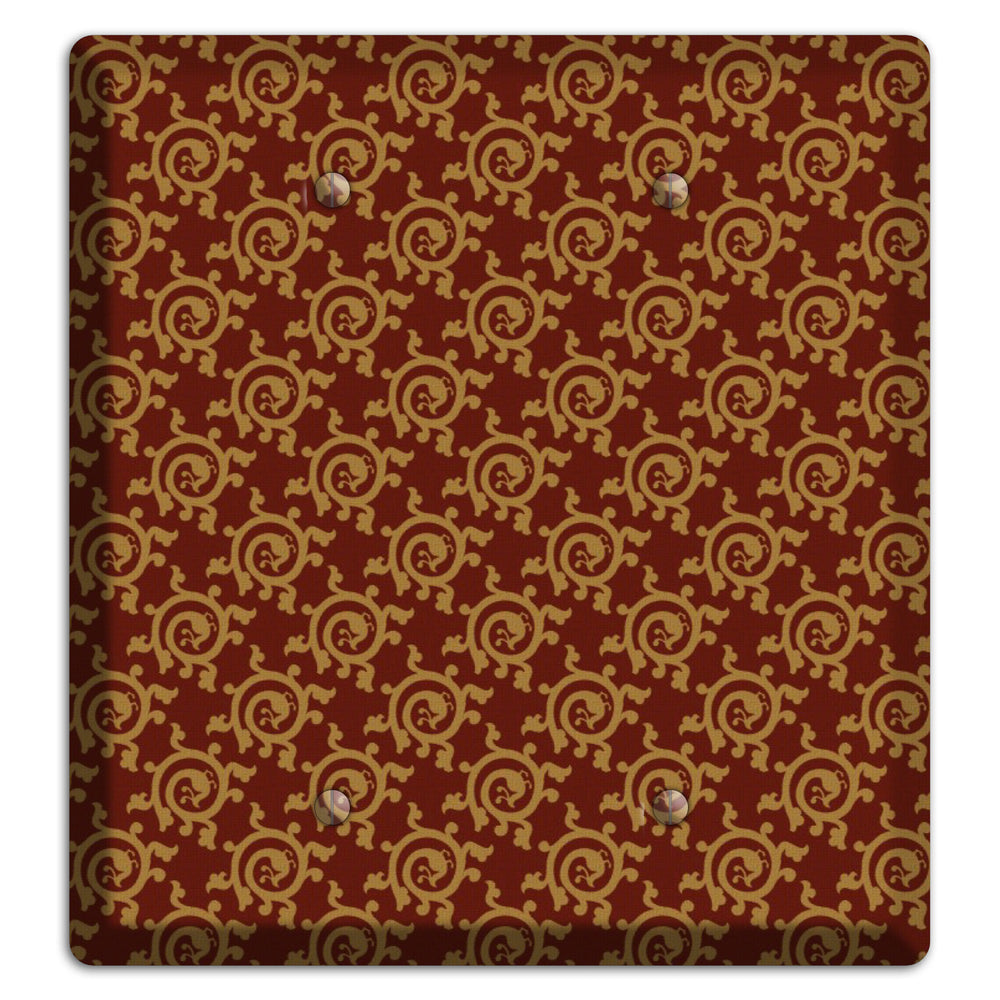 Asian Swirl Pattern 2 Blank Wallplate