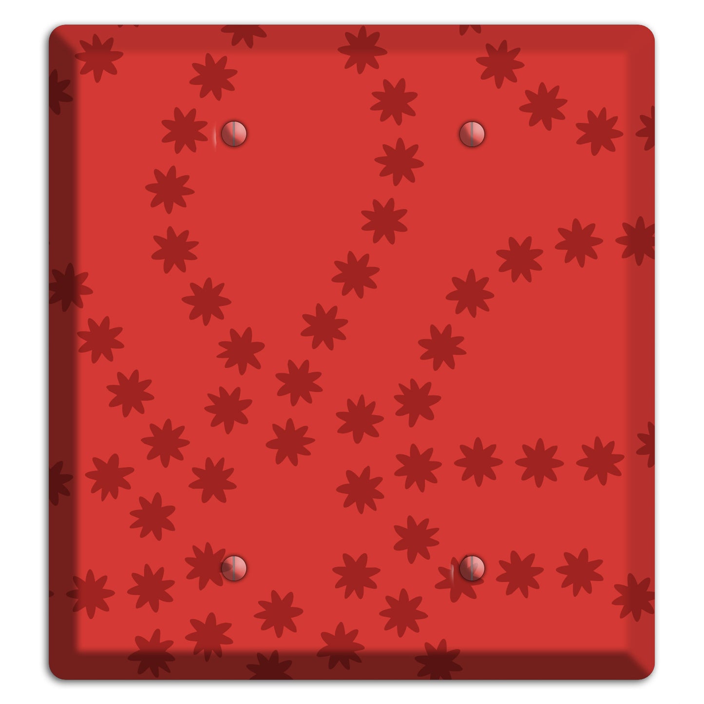Multi Red Constellation 2 Blank Wallplate