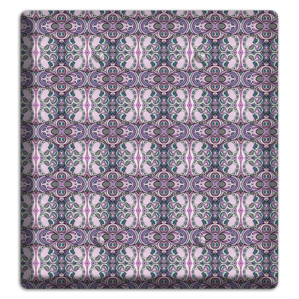 Pink Purple Sage Tapestry 2 2 Blank Wallplate