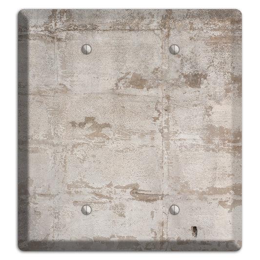 Old Concrete 3 2 Blank Wallplate