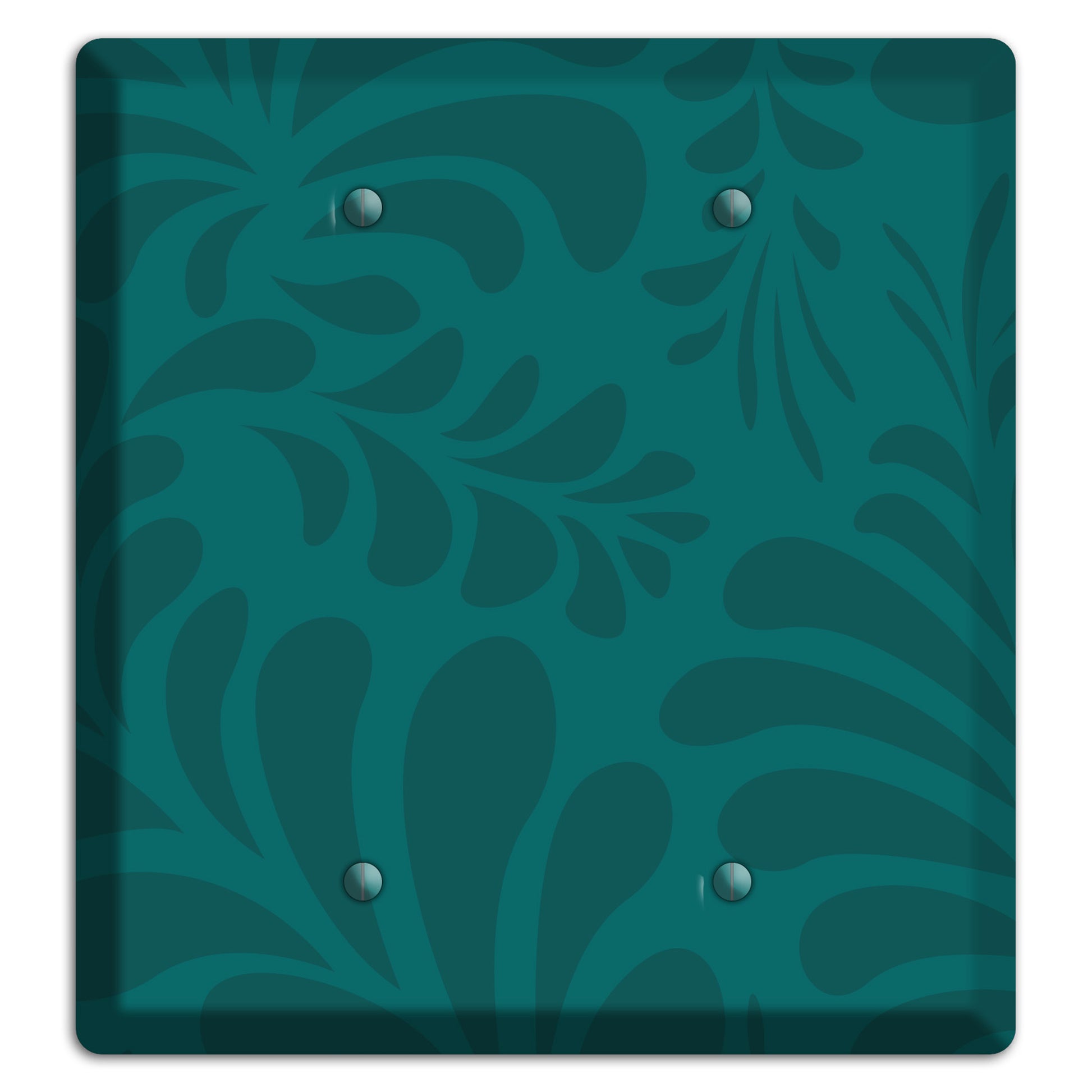 Jade Herati 2 Blank Wallplate