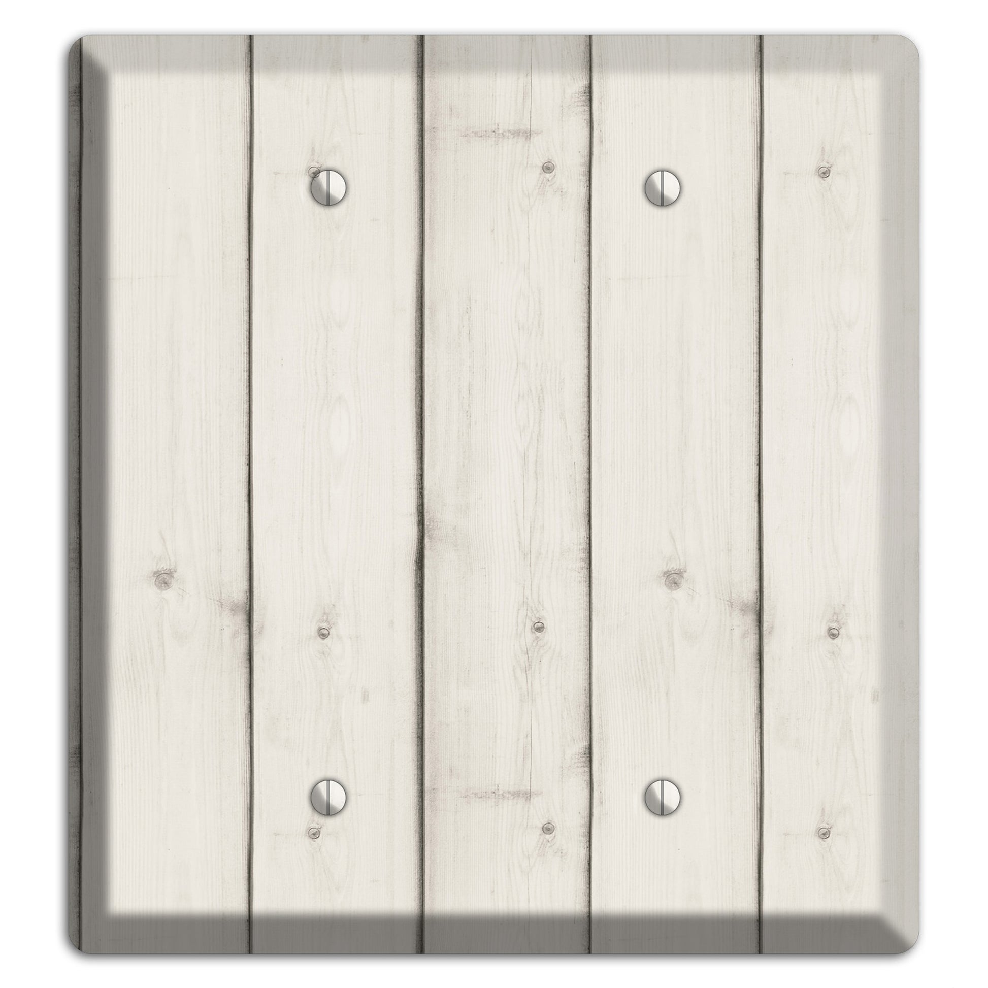 Satin Linen Antique 2 Blank Wallplate