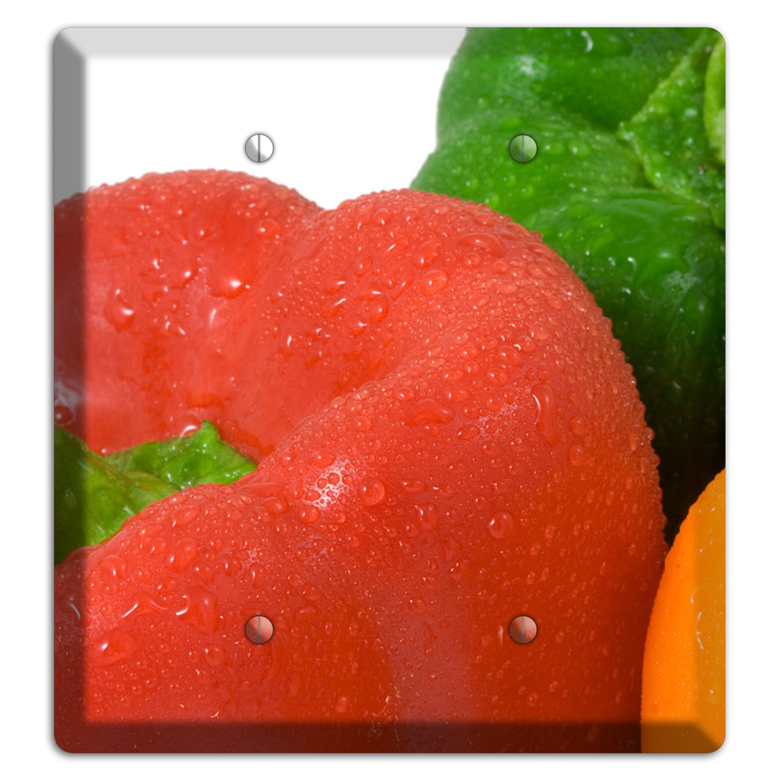 Peppers 2 Blank Wallplate