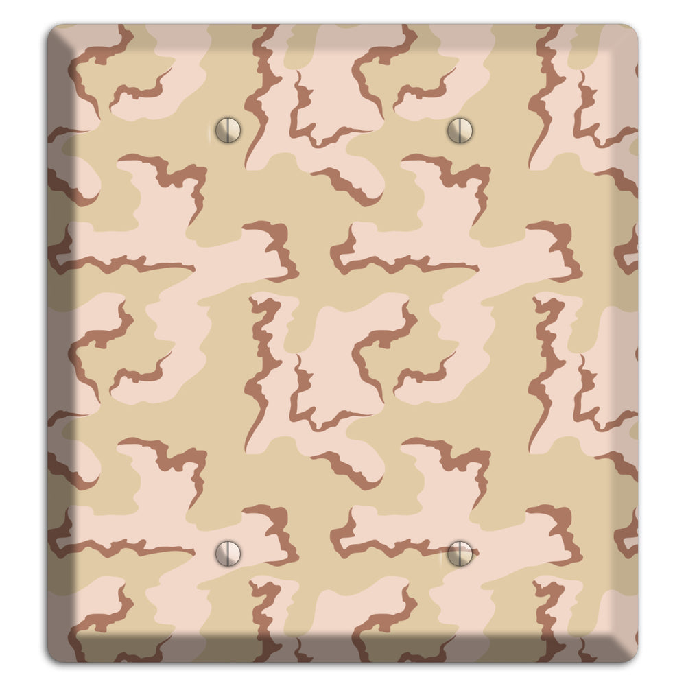 Coffee Stain Camo 2 Blank Wallplate