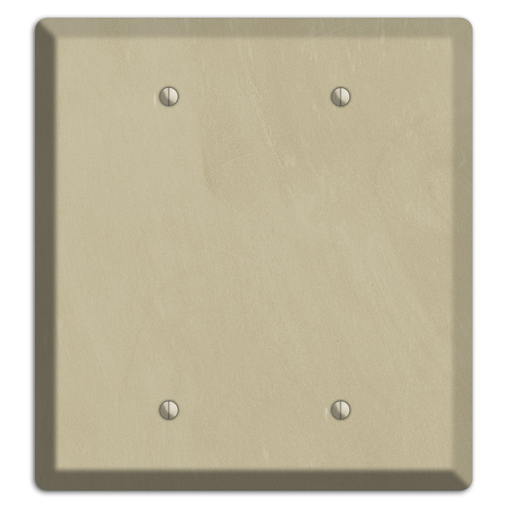 Chalk Beige 2 Blank Wallplate
