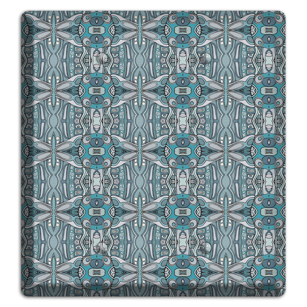 Blue Tapestry 2 Blank Wallplate
