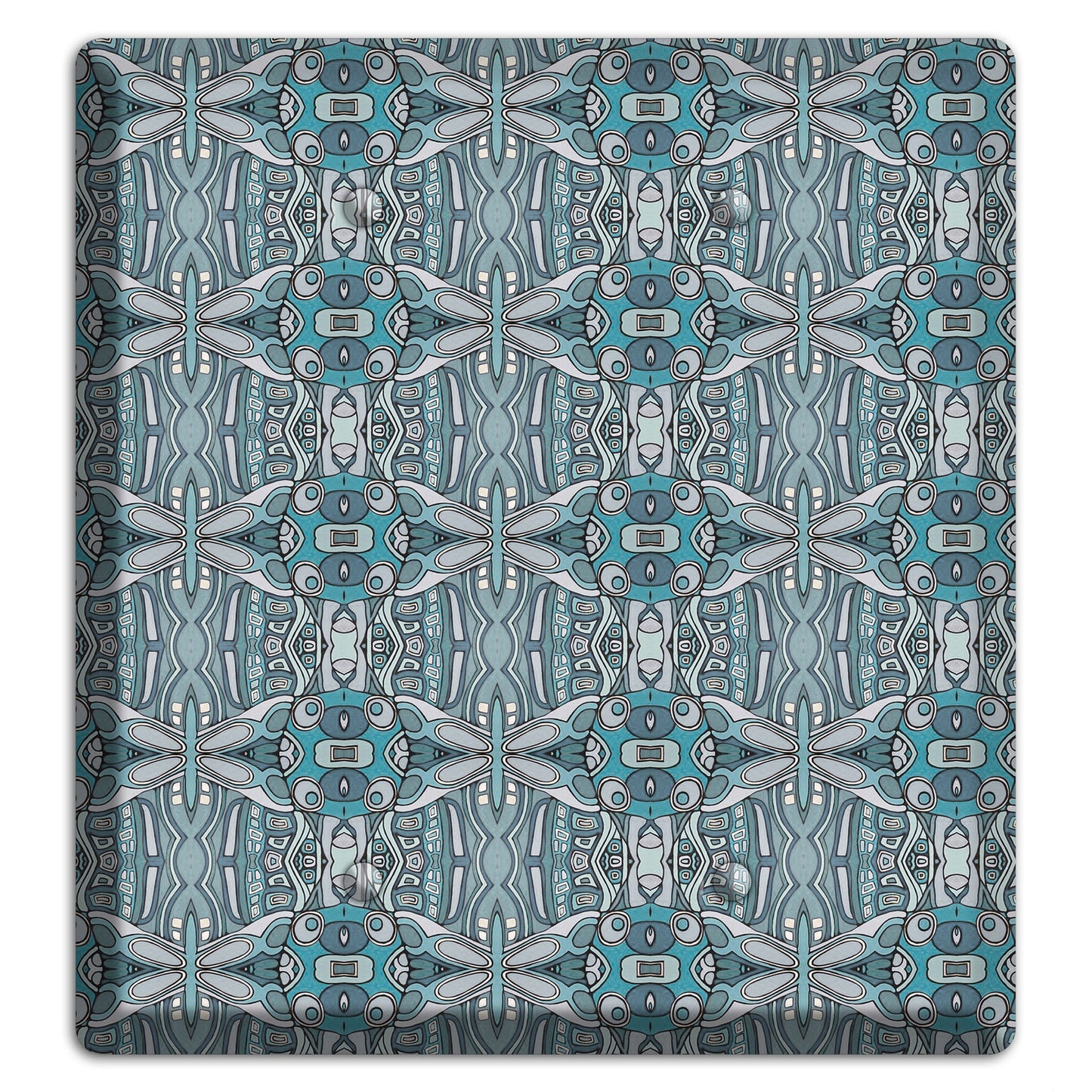Blue Tapestry 2 Blank Wallplate