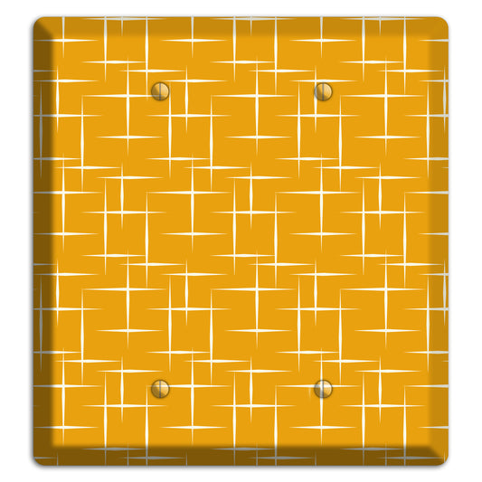 Orange Atomic 2 Blank Wallplate