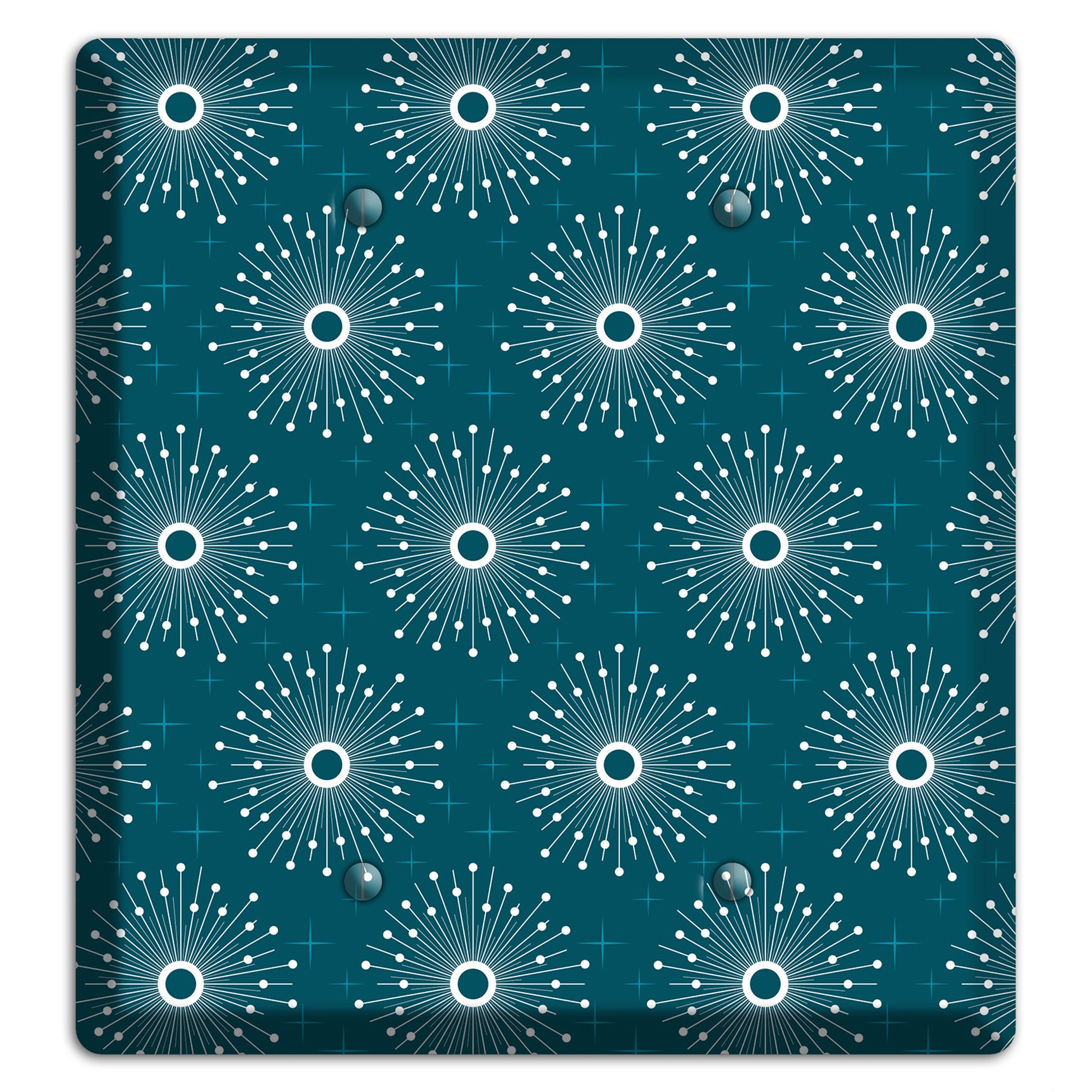 Star Burst 2 Blank Wallplate