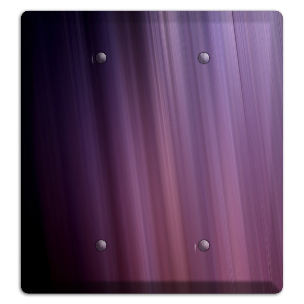 Eggplant Ray of Light 2 Blank Wallplate