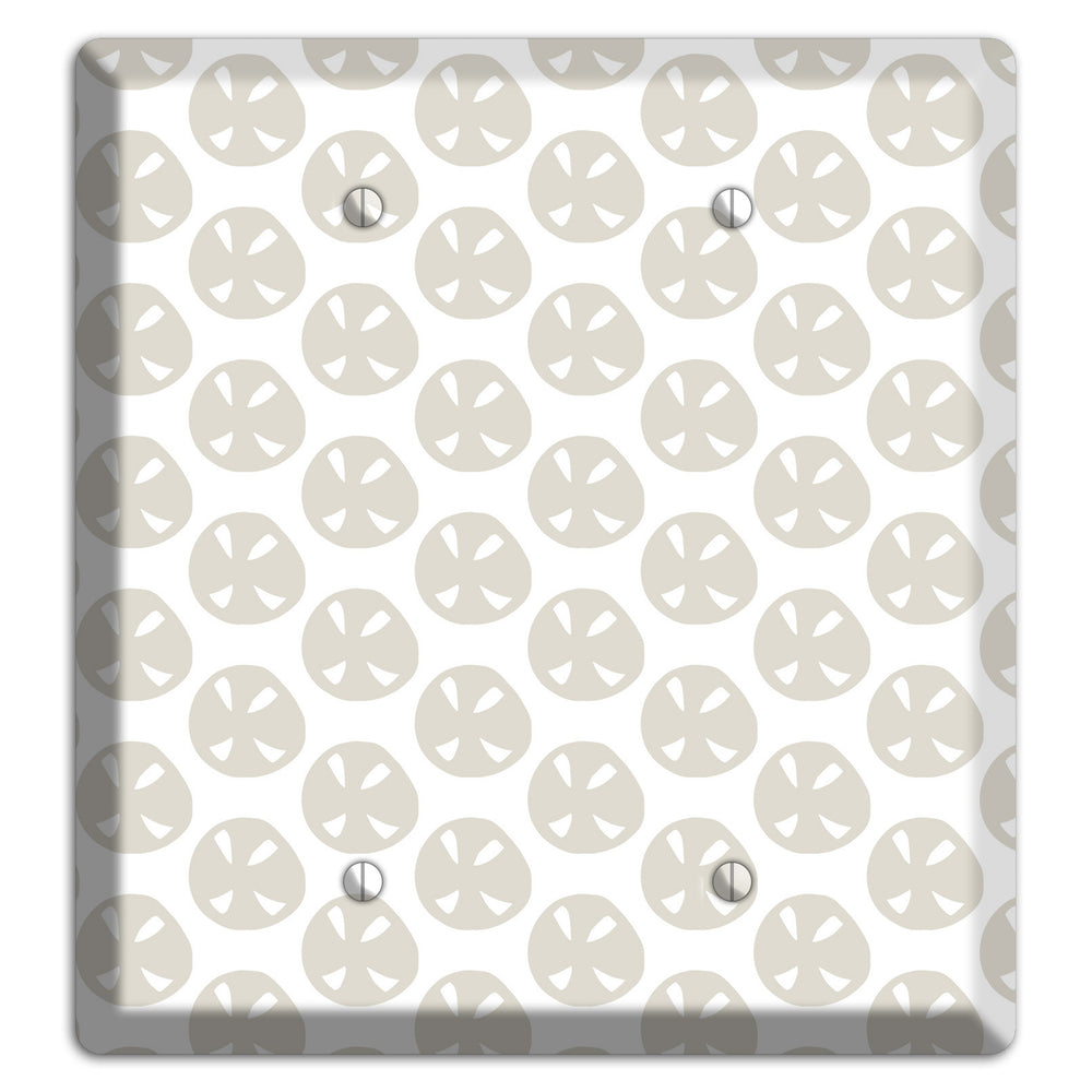Simple Scandanavian Style LL 2 Blank Wallplate