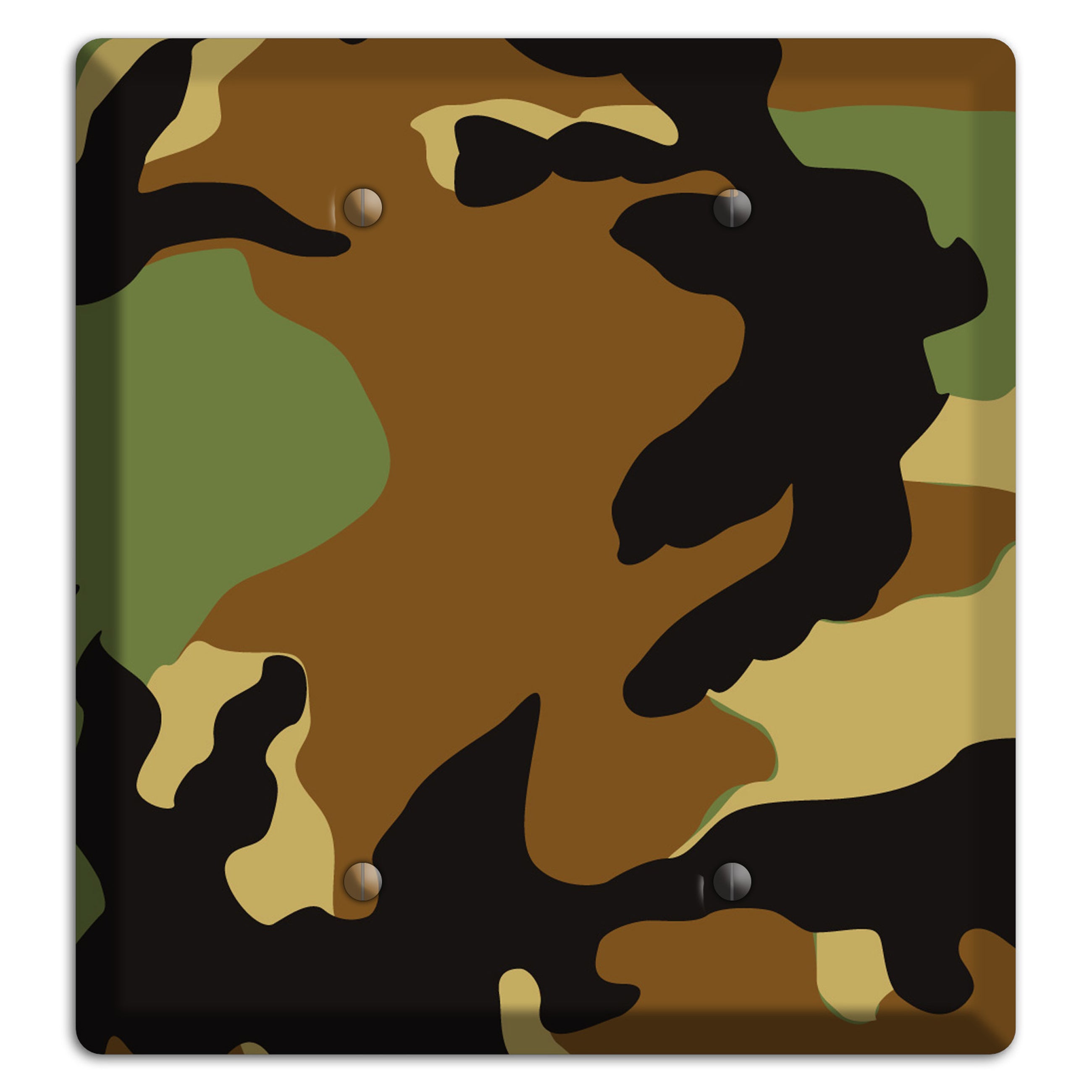 Camoflauge 2 Blank Wallplate