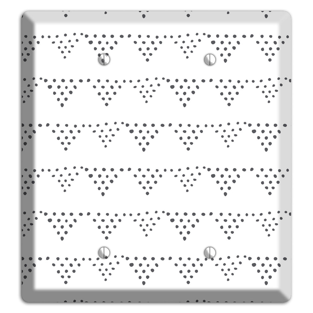 Abstract 16 2 Blank Wallplate