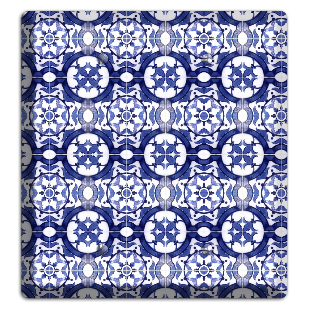 Tavira Tiles 10 2 Blank Wallplate