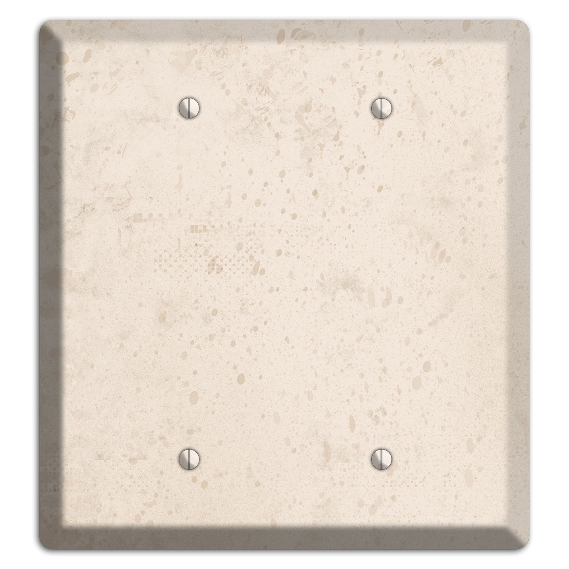Bone Neutral Texture 2 Blank Wallplate