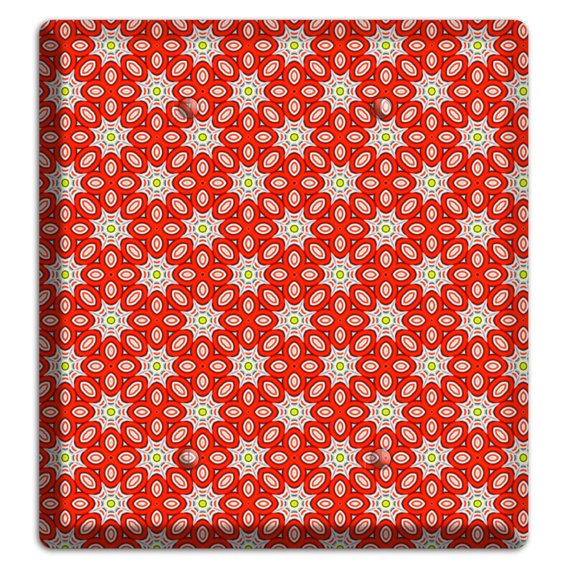Red Foulard 2 2 Blank Wallplate