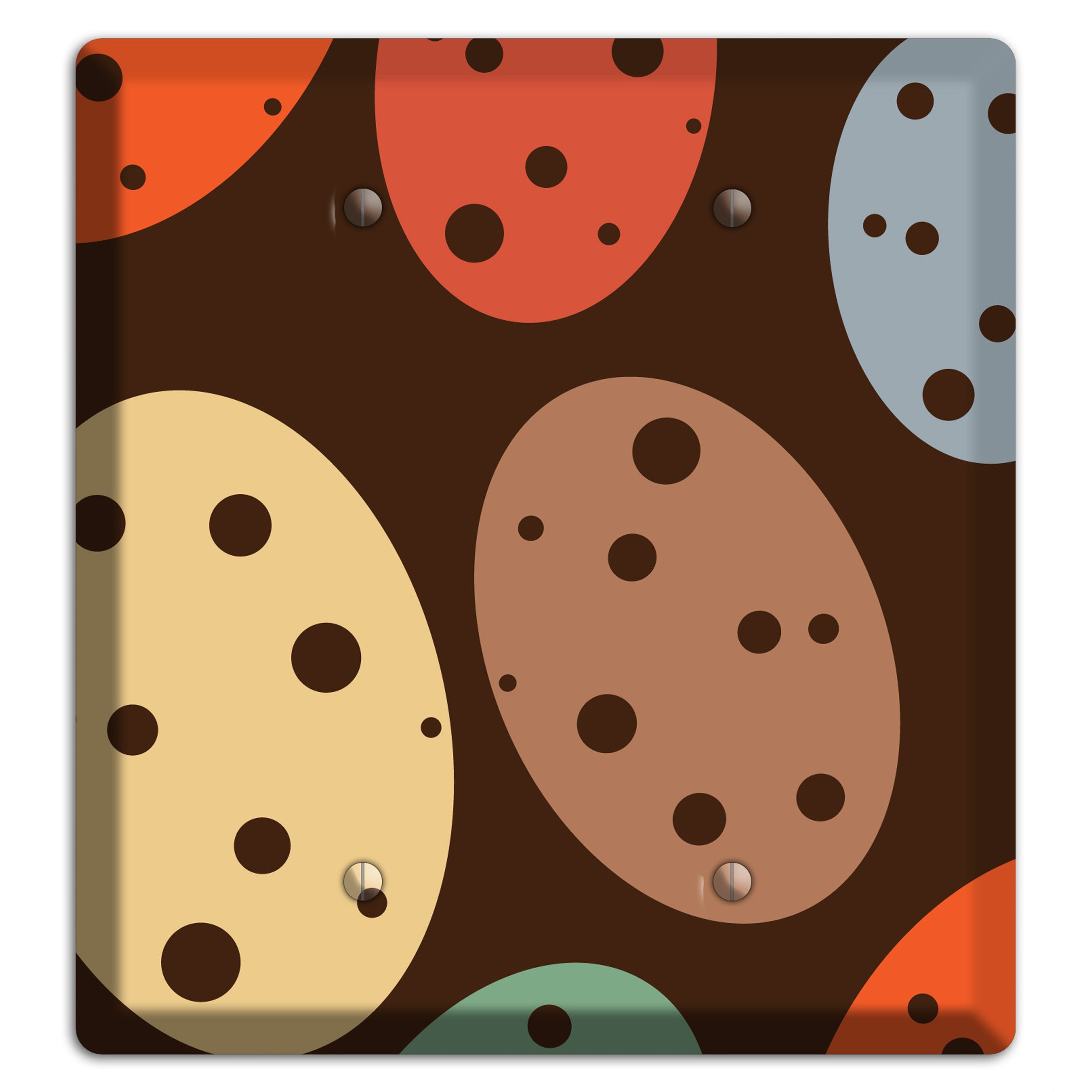 Brown Eggs 2 Blank Wallplate