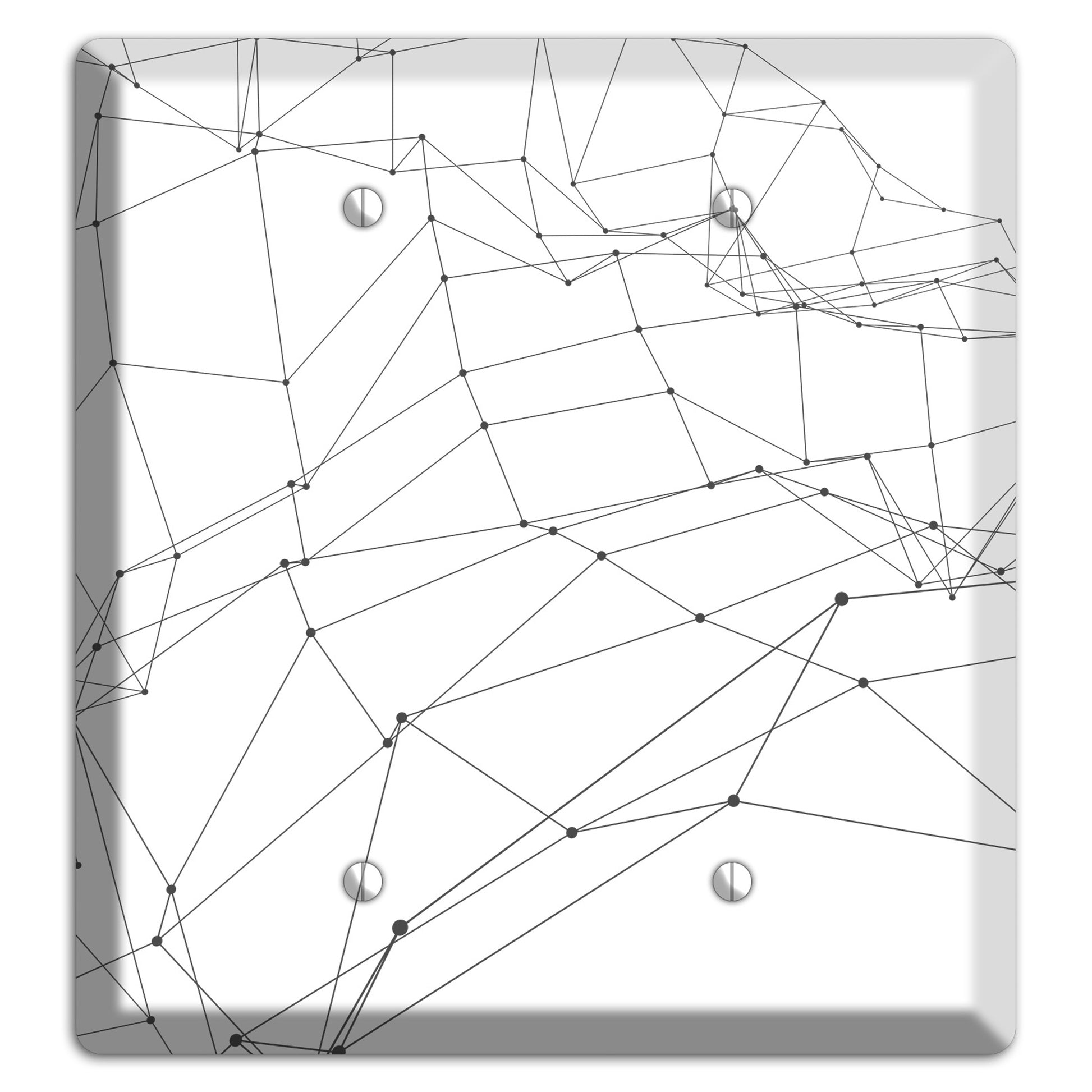 Linear D 2 Blank Wallplate
