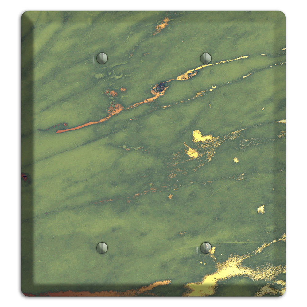 Limed Ash Marble 2 Blank Wallplate