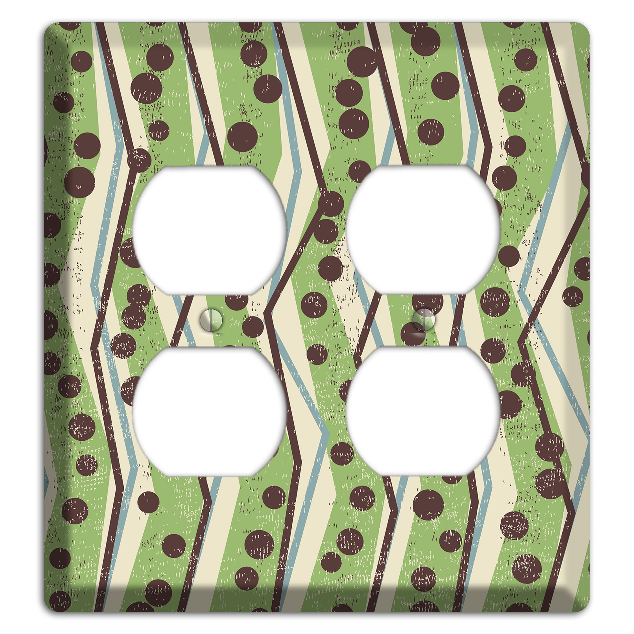 Coffee Plantation 2 Duplex Wallplate