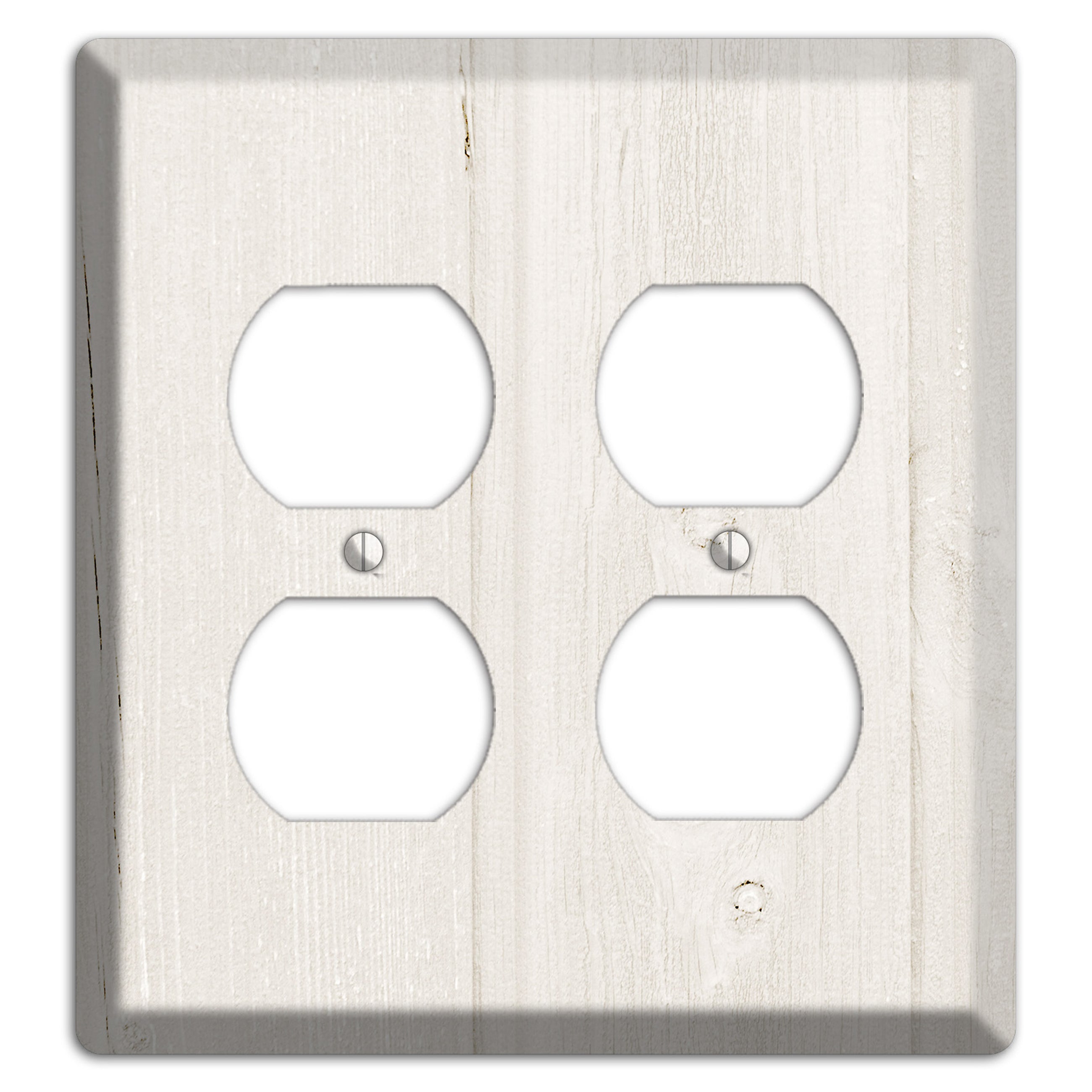Spring Wood Antique 2 Duplex Wallplate
