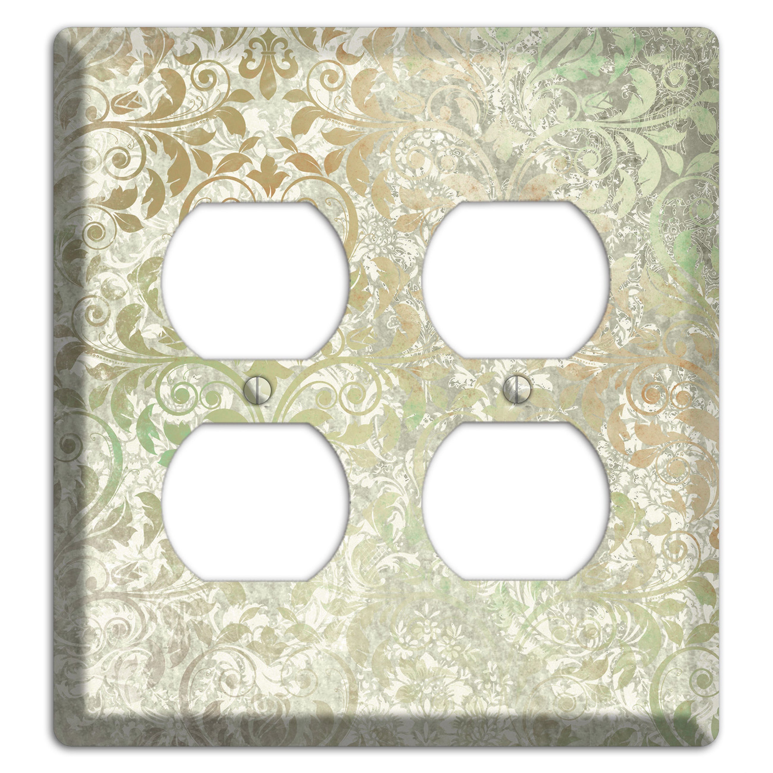 Tana Whimsical Damask 2 Duplex Wallplate