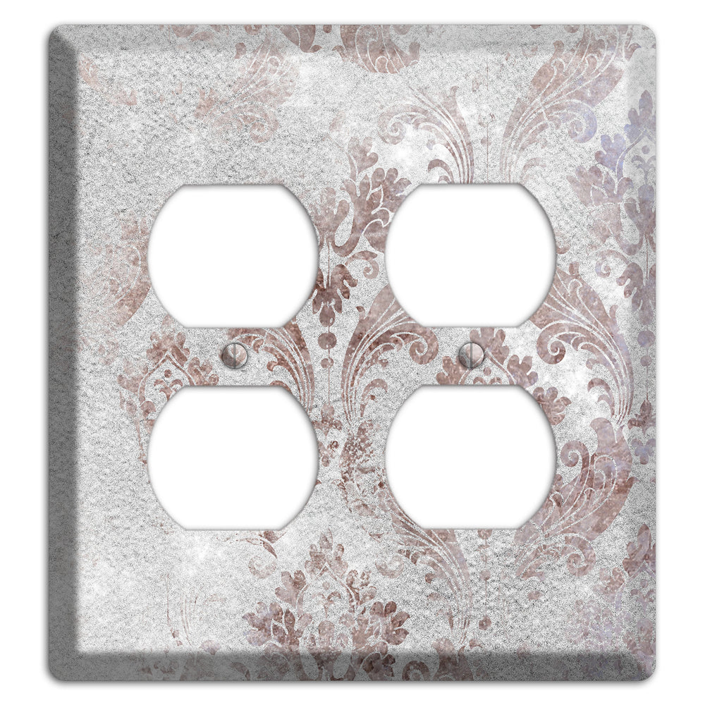 Nobel Whimsical Damask 2 Duplex Wallplate