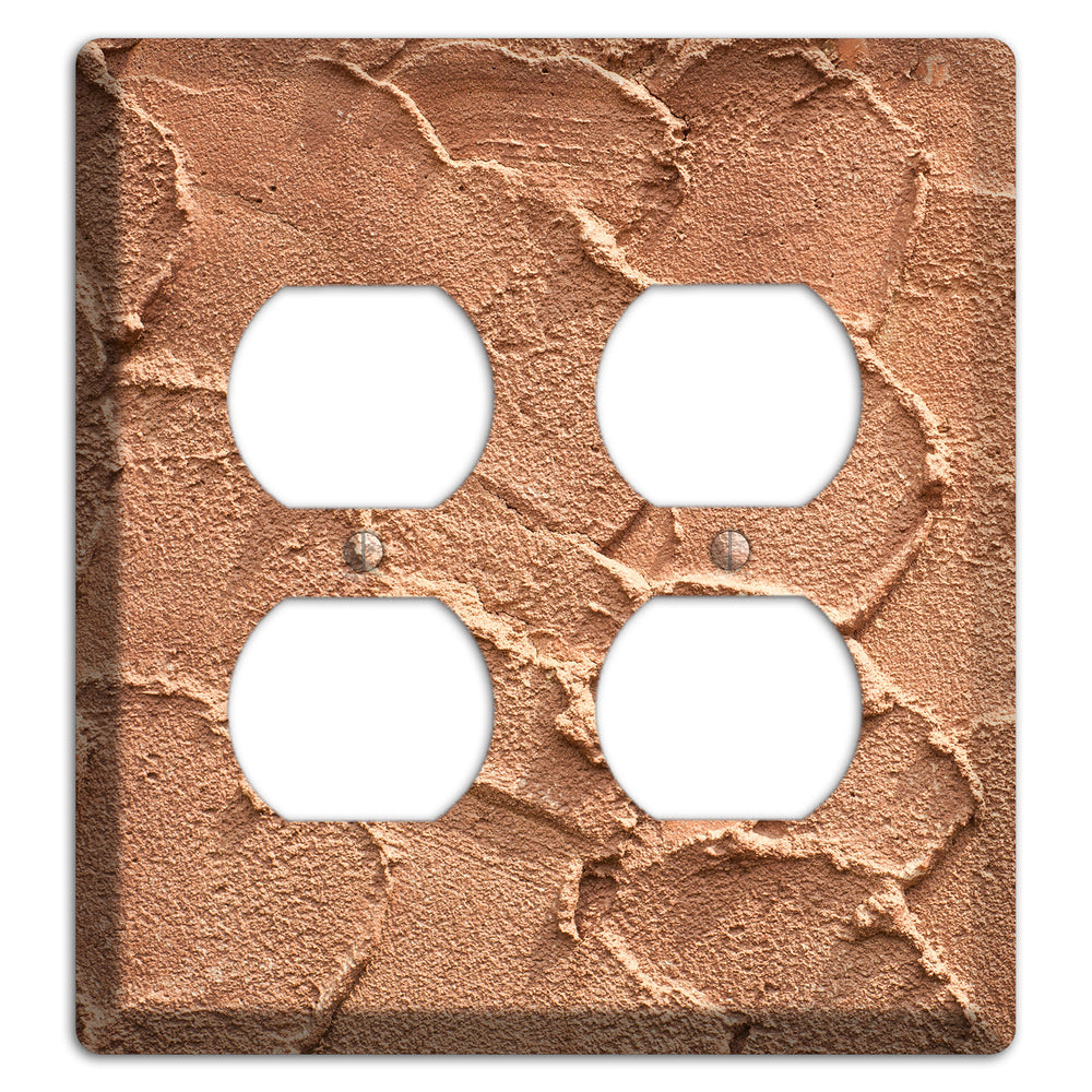 Plaster 5 2 Duplex Wallplate