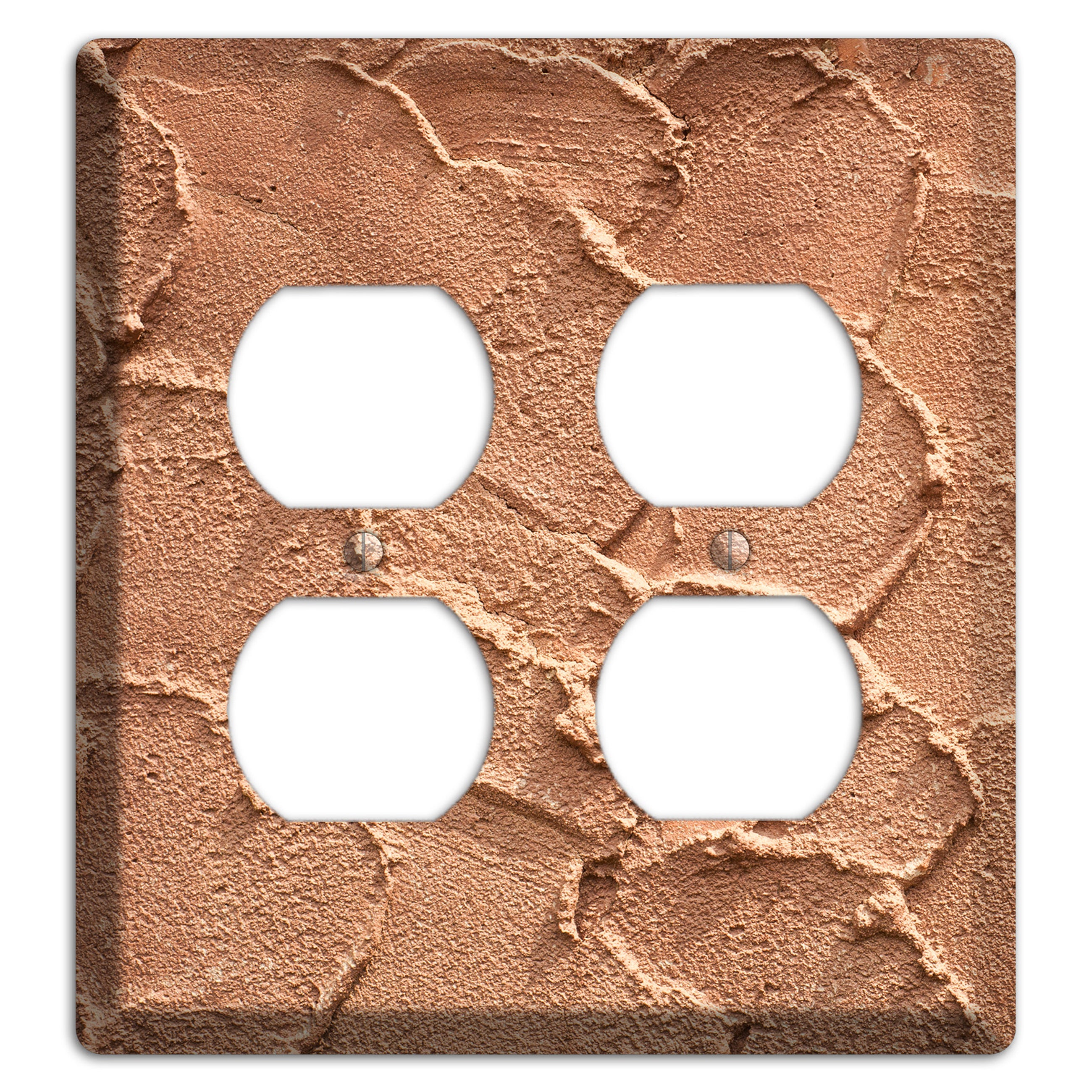Plaster 5 2 Duplex Wallplate