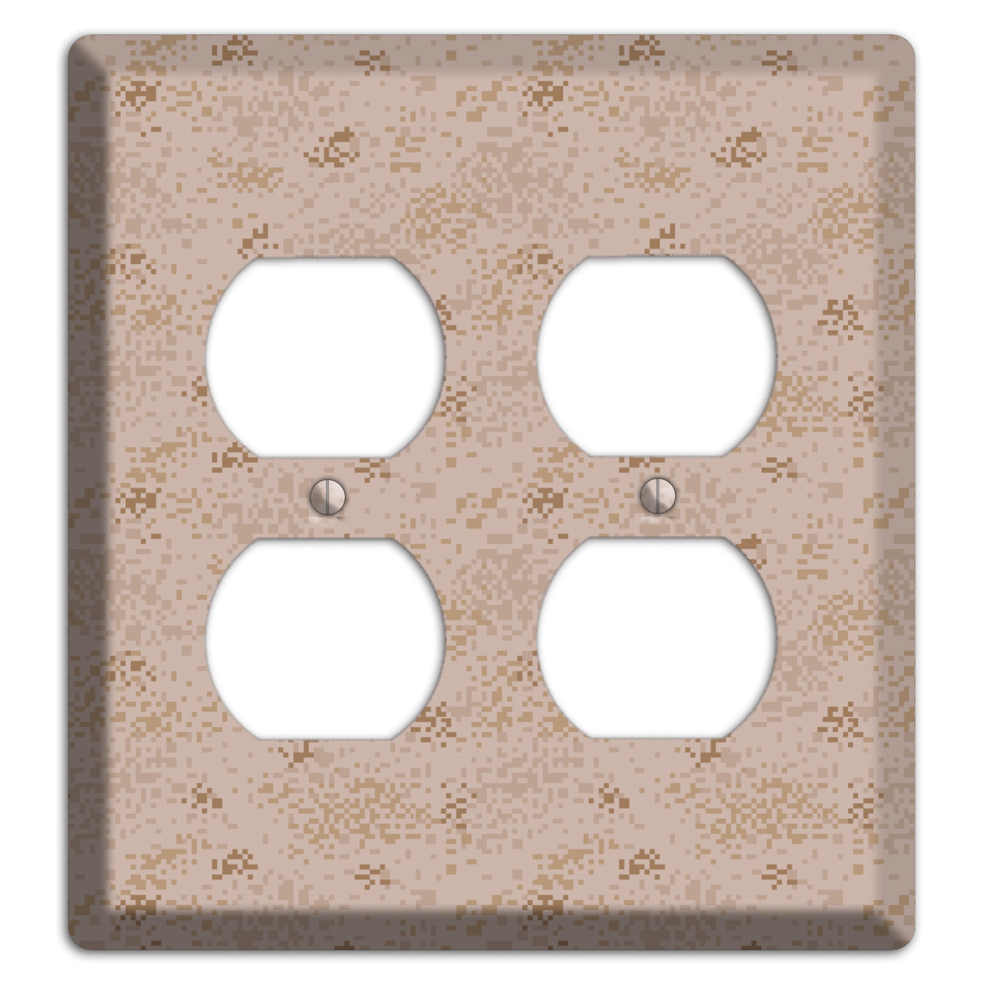 Marpat Desert Camo 2 Duplex Wallplate