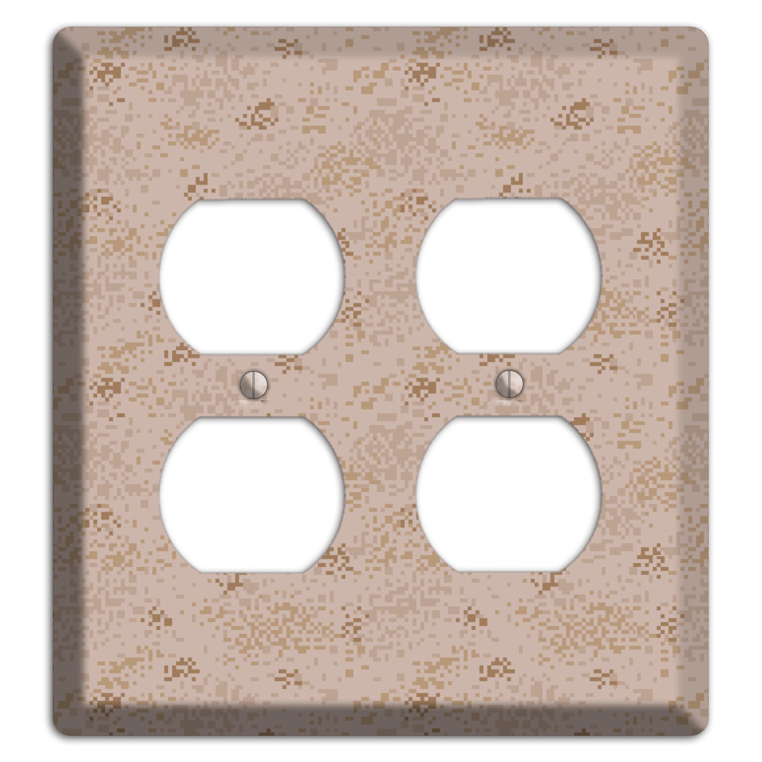 Marpat Desert Camo 2 Duplex Wallplate