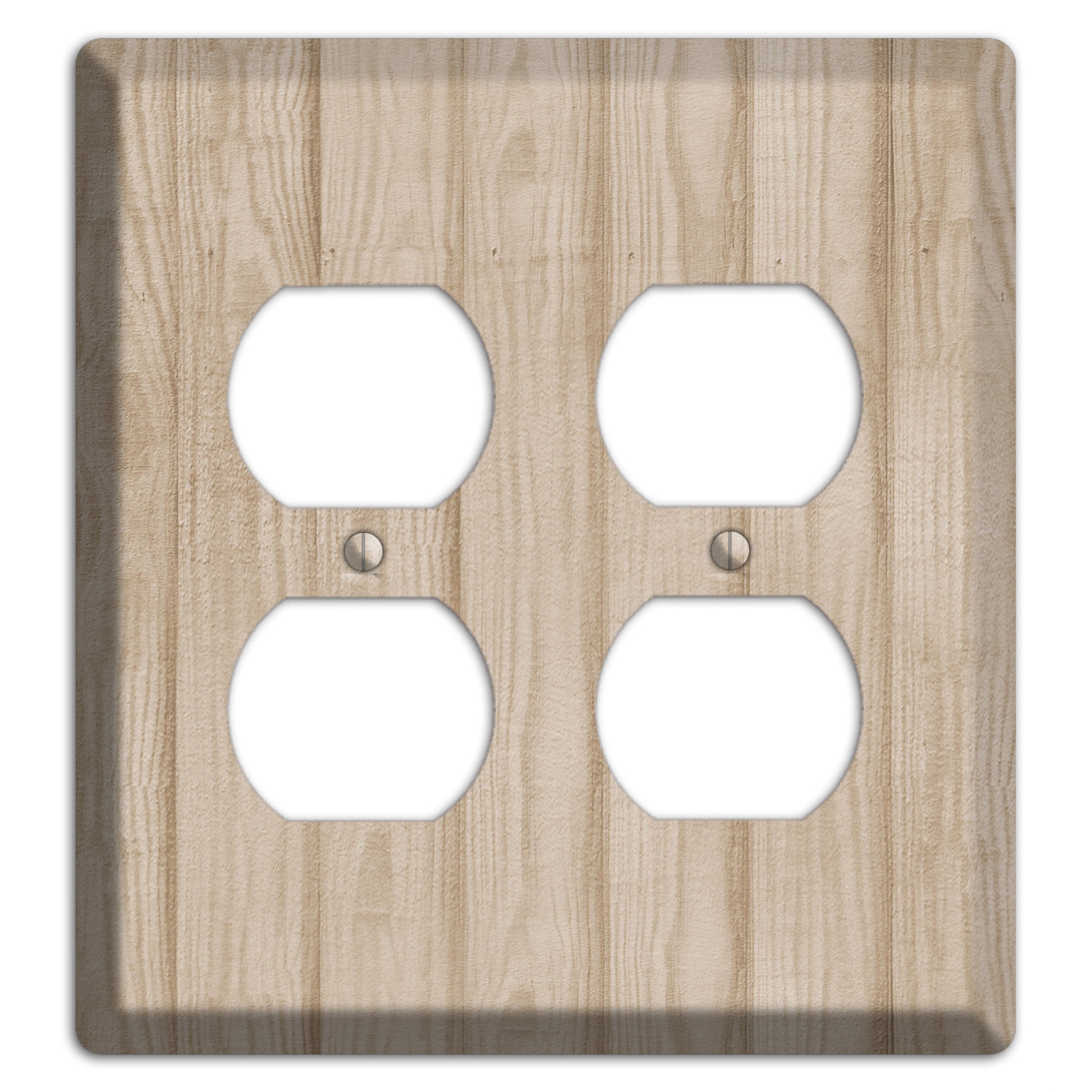 Indian Khaki Neutral Texture 2 Duplex Wallplate