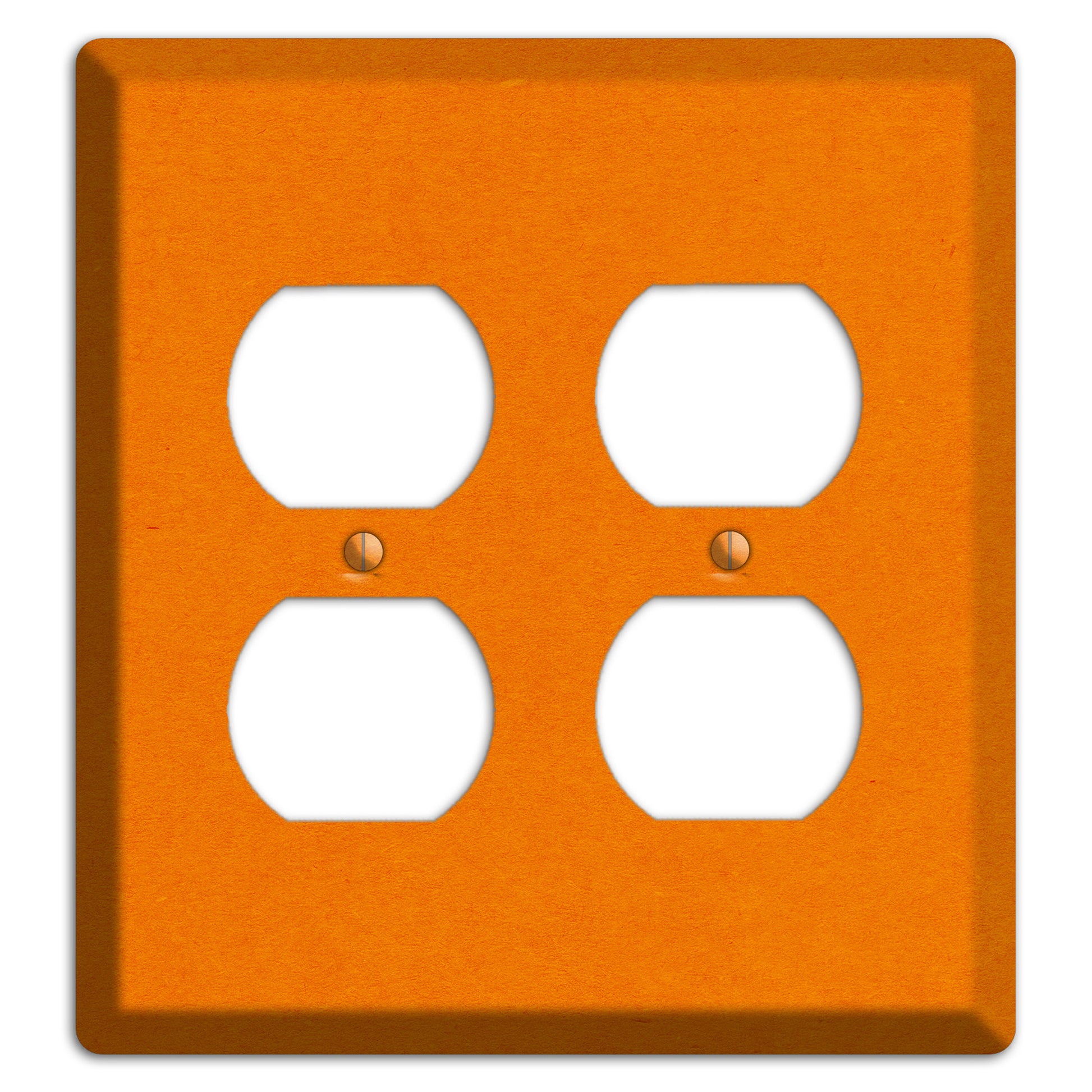 Mango Tango Kraft 2 Duplex Wallplate