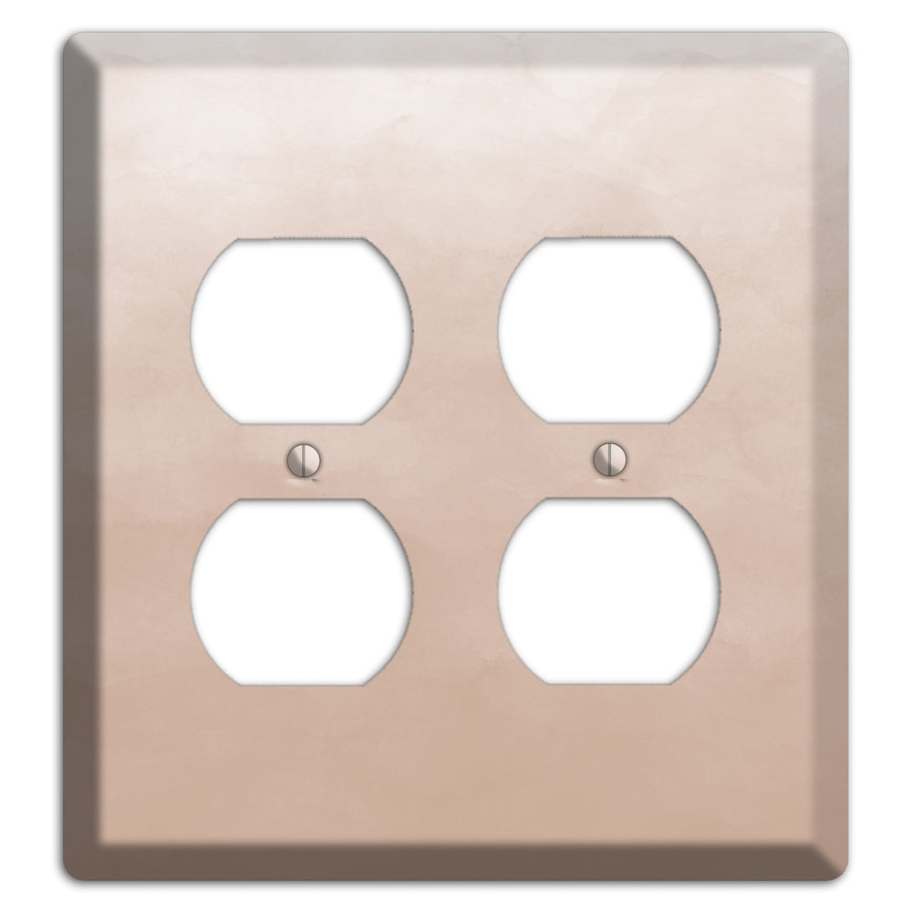 Beige Ombre 2 Duplex Wallplate