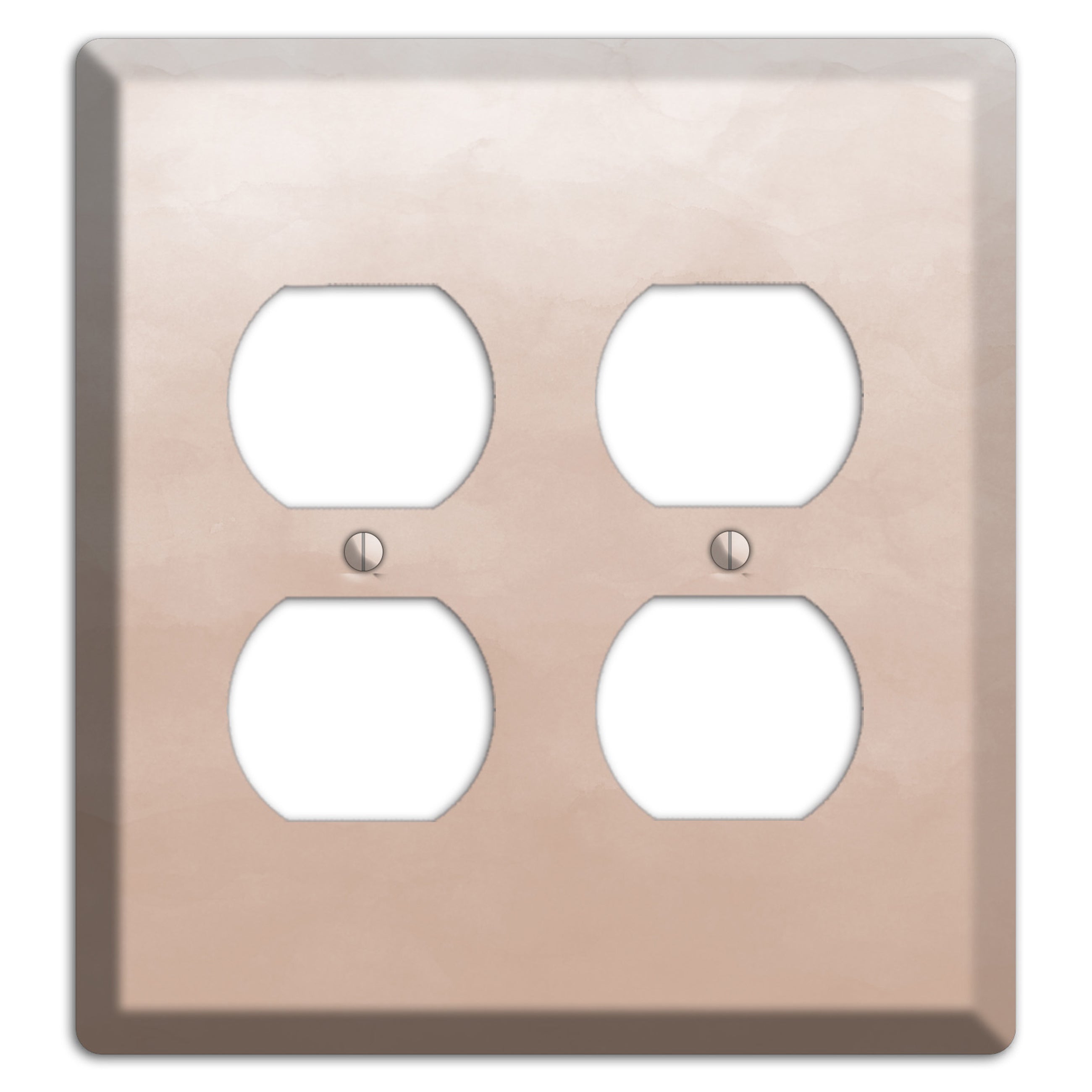 Beige Ombre 2 Duplex Wallplate