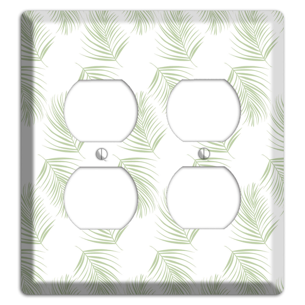 Leaves Style GG 2 Duplex Wallplate