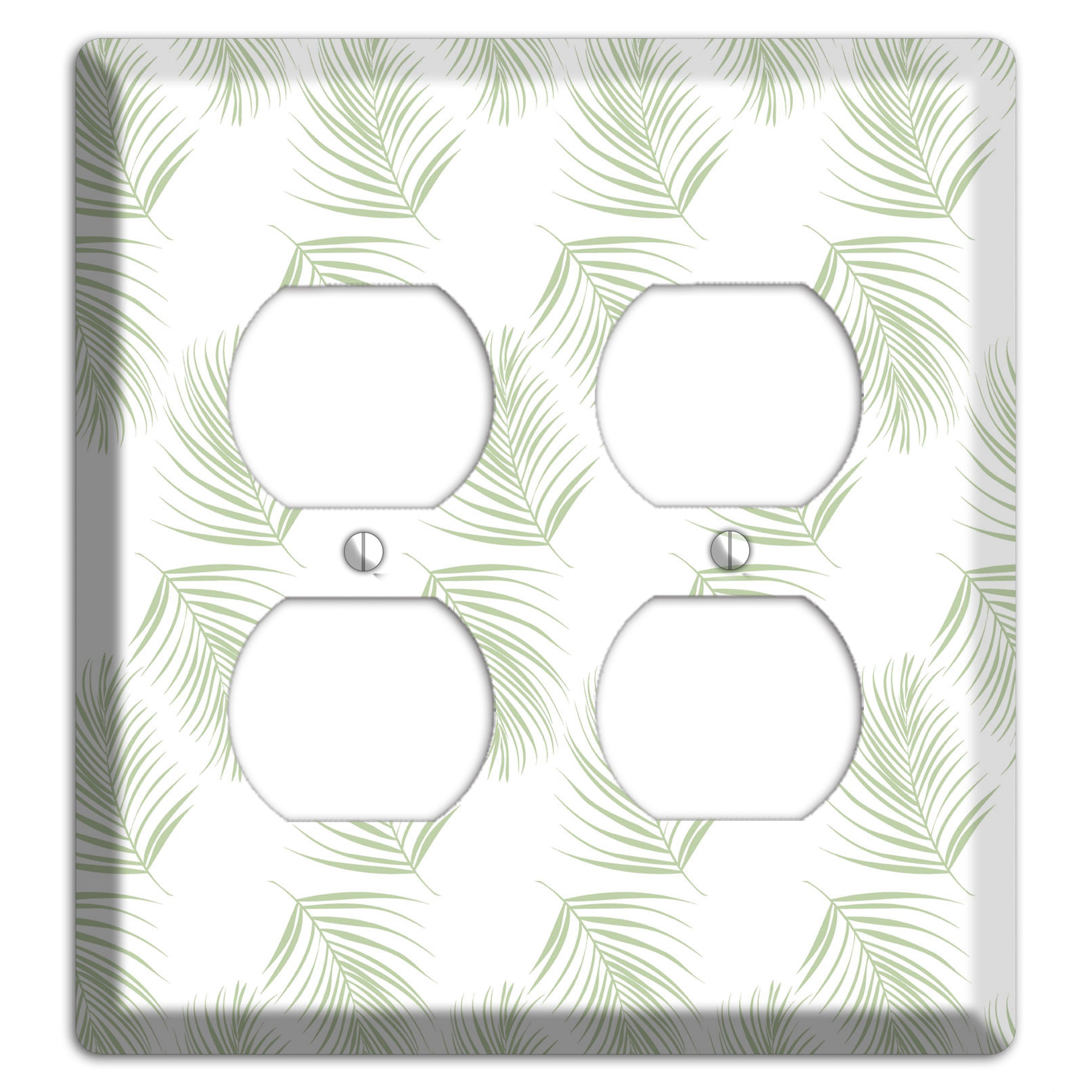 Leaves Style GG 2 Duplex Wallplate
