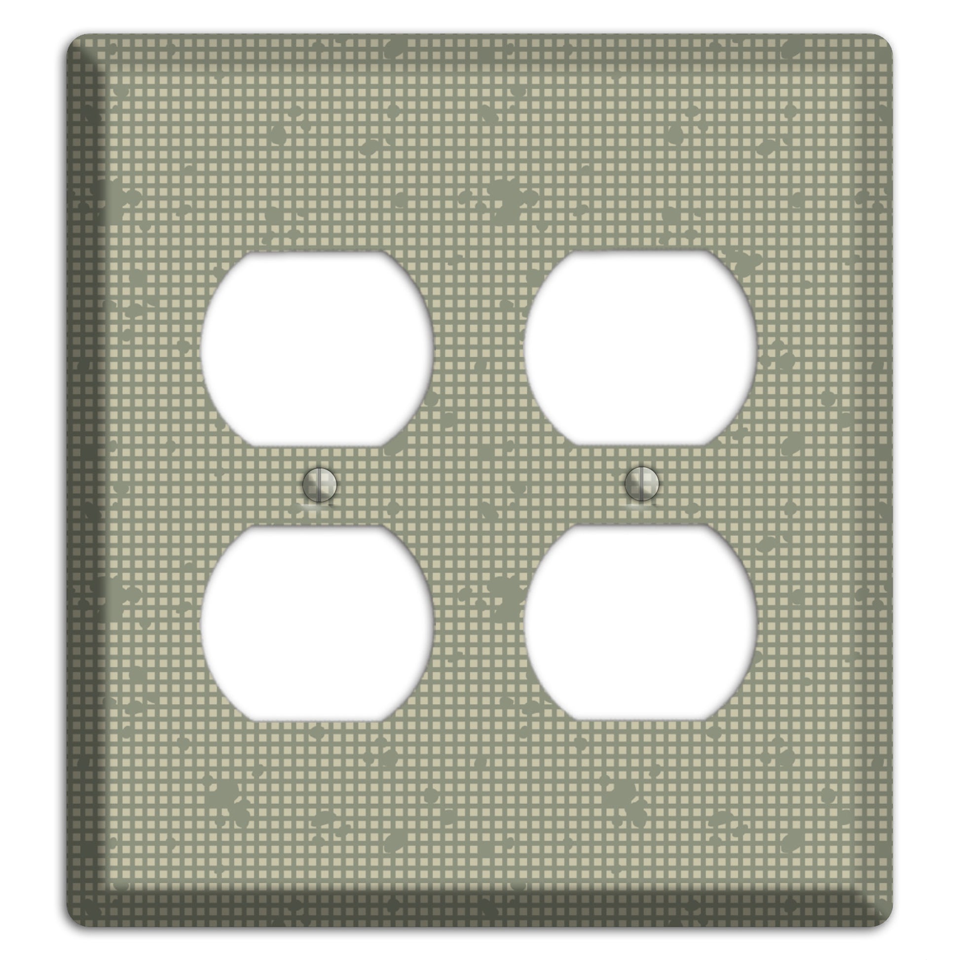 Night Desert Camo 2 Duplex Wallplate