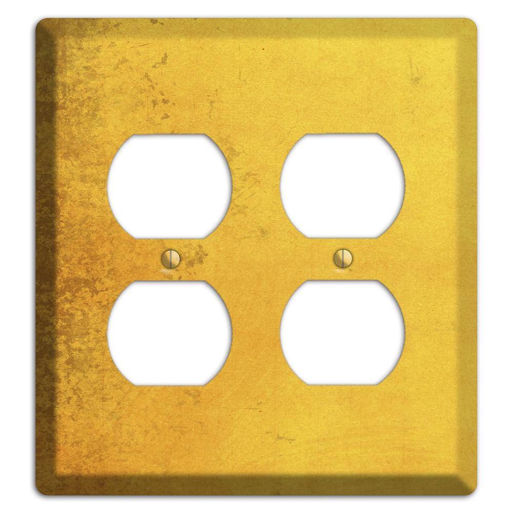 Abbey Vintage Grunge 2 Duplex Wallplate