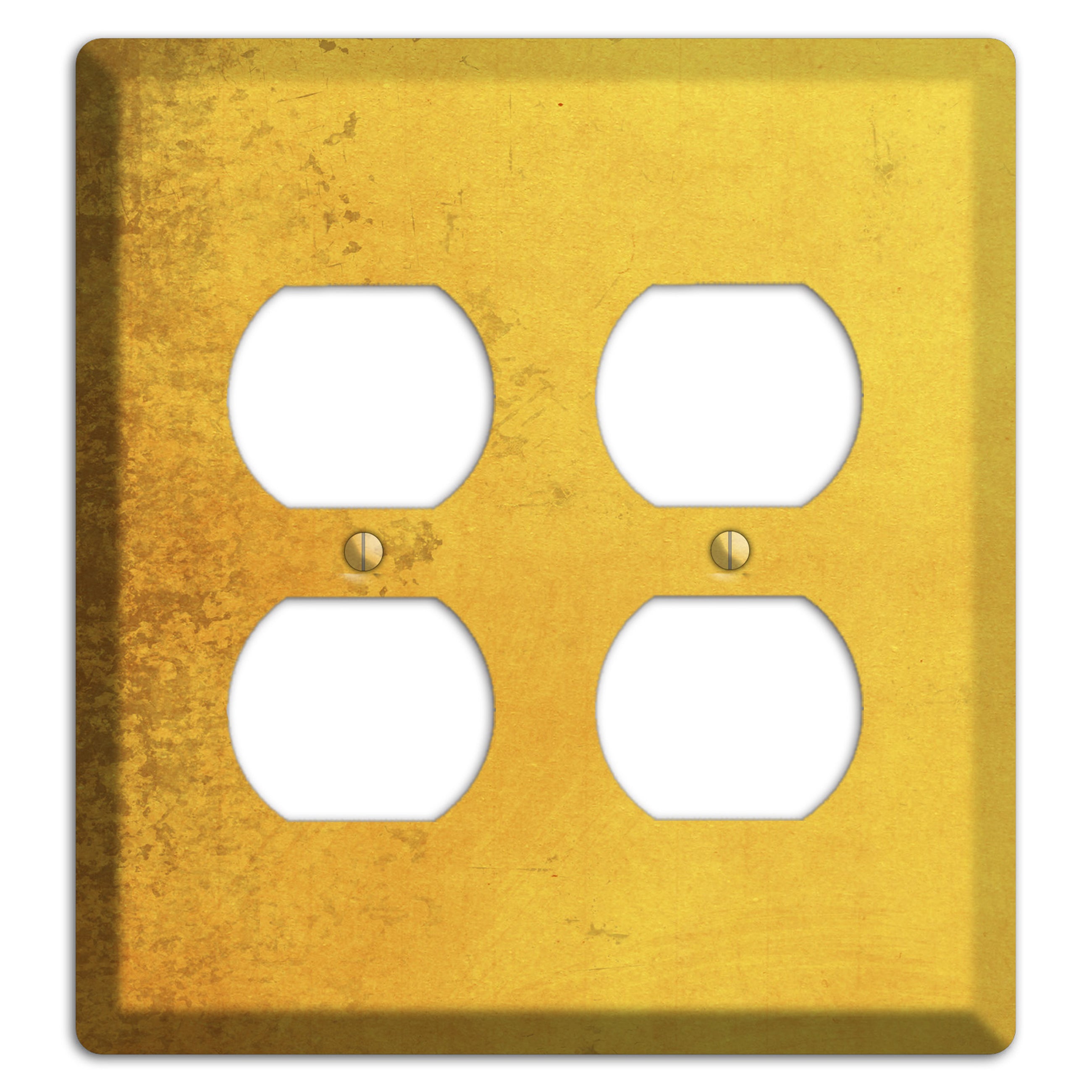Abbey Vintage Grunge 2 Duplex Wallplate