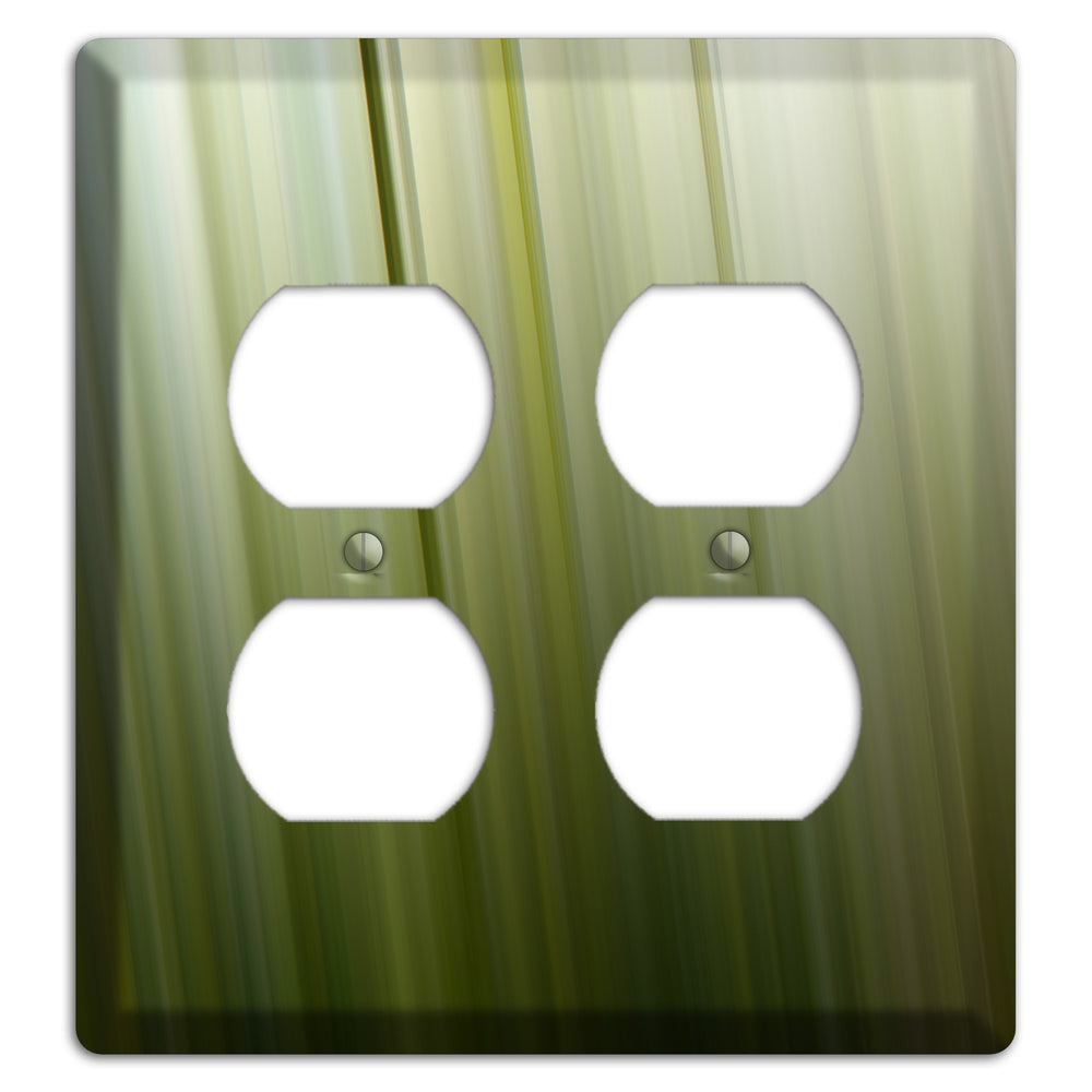 Olive Ray of Light 2 2 Duplex Wallplate