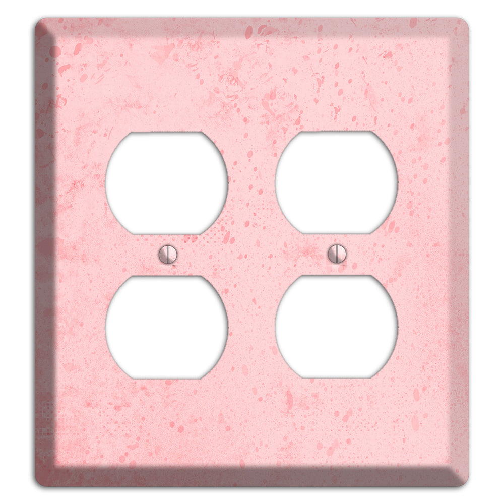 ShockingPpink Soft Coral 2 Duplex Wallplate
