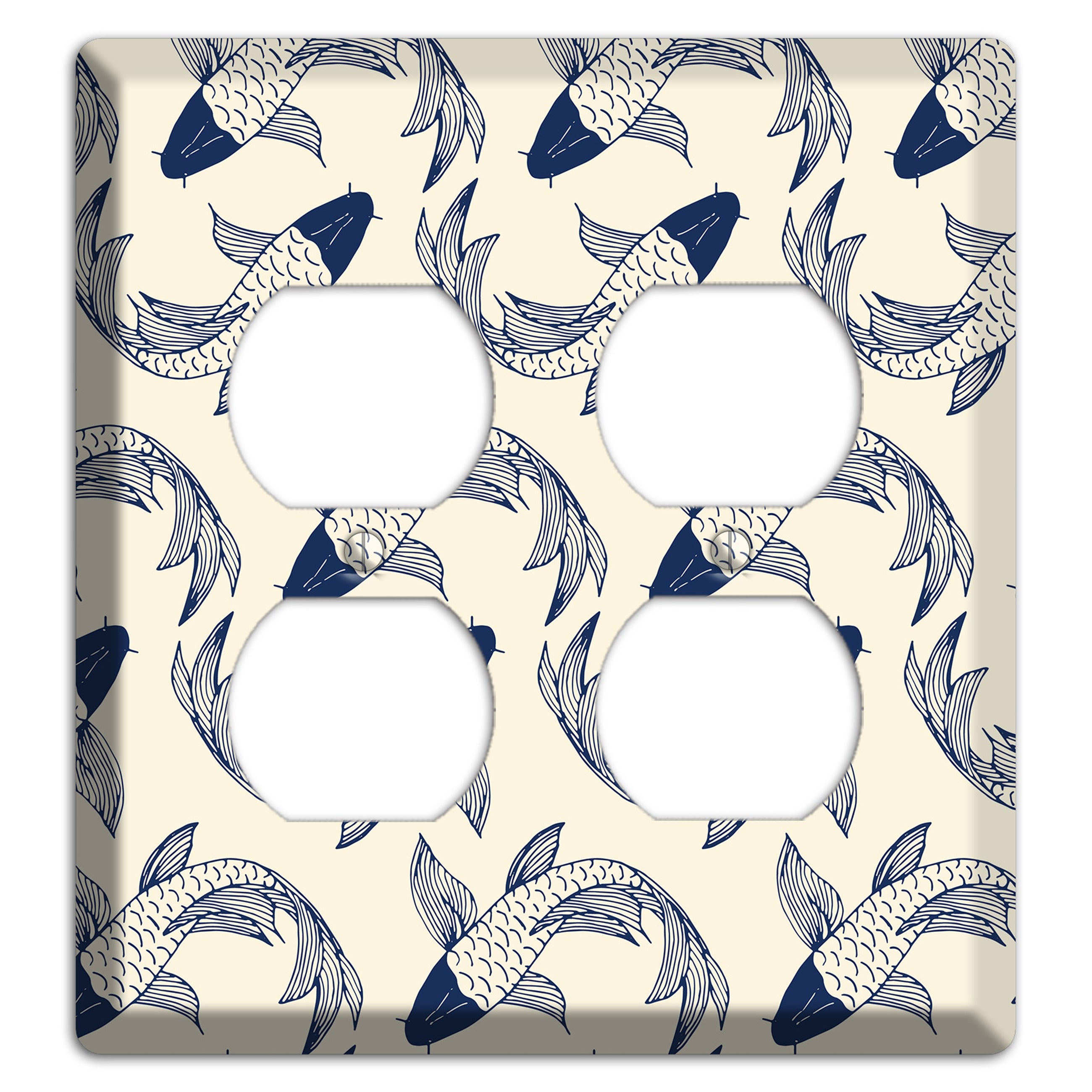 Koi Pond 2 2 Duplex Wallplate